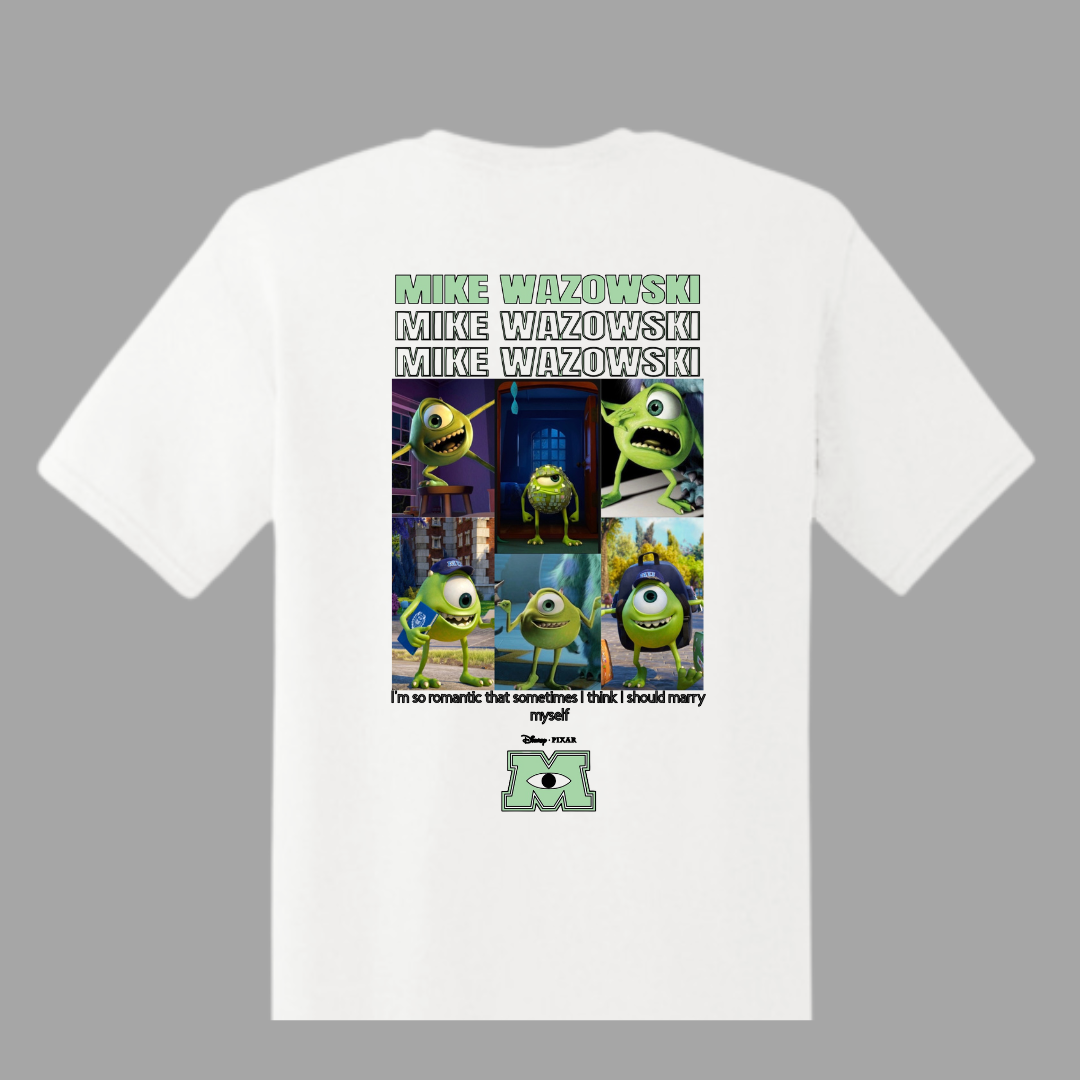 Camiseta estampada Mike Wazowski