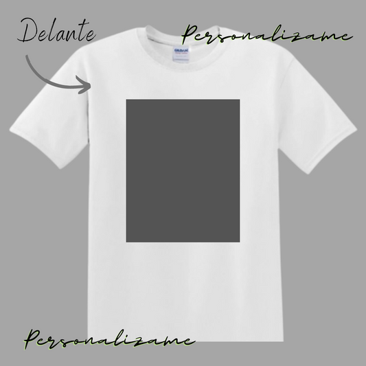 Camiseta bordada personalizada adultos