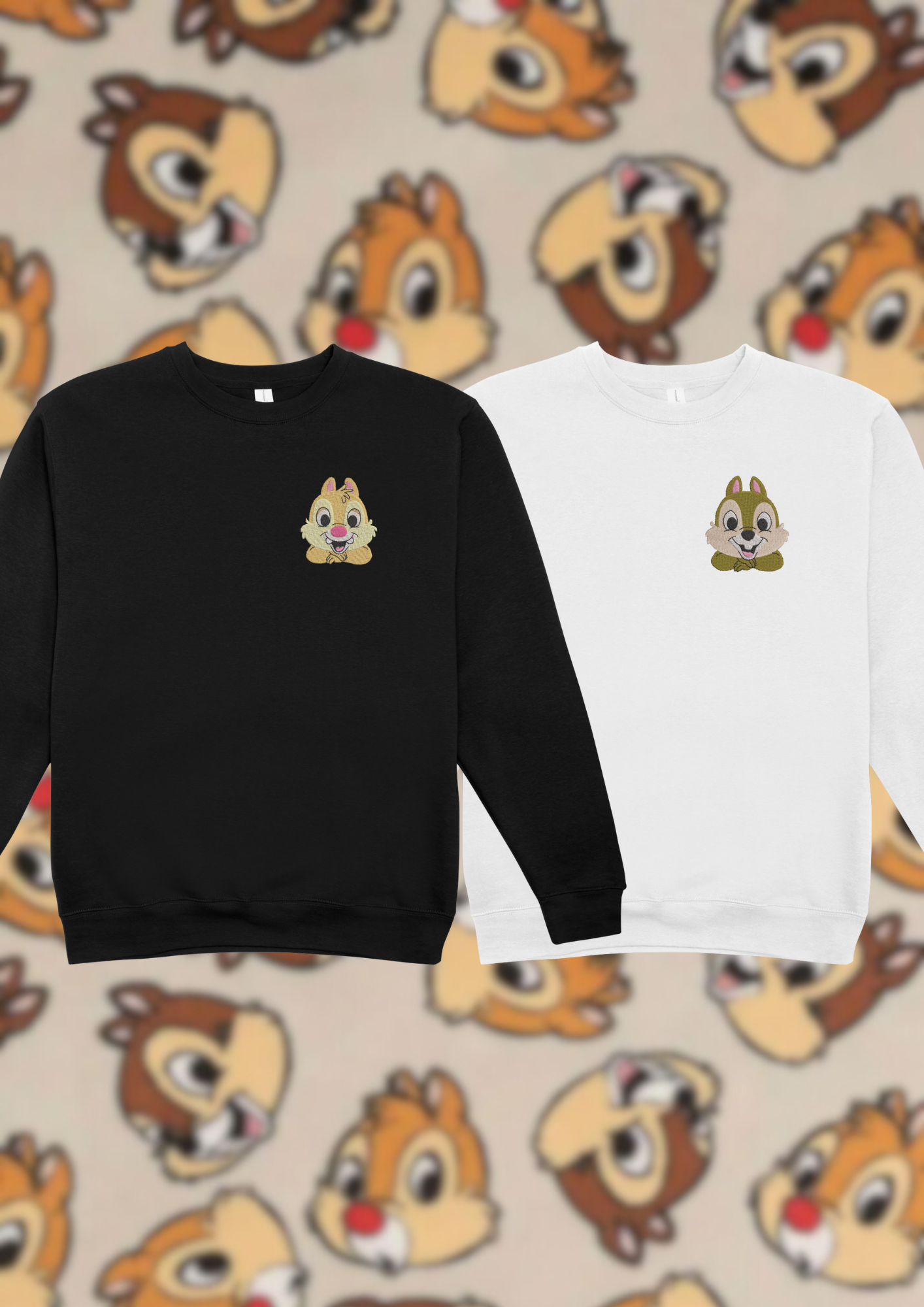 Pack Sudadera Chip and Dale