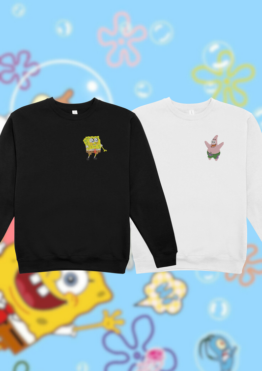 Pack Sudadera Bob Esponja y Patricio