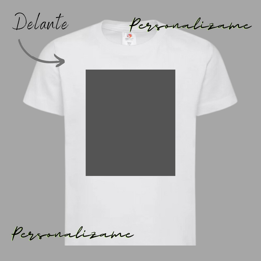 Camiseta estampada personalizada niñ@s