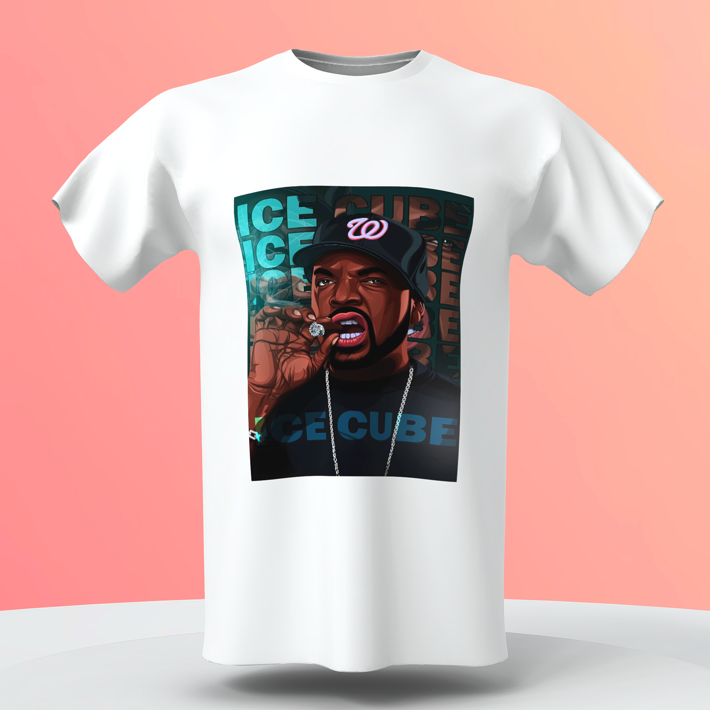 Camiseta estampada de ICE CUBE