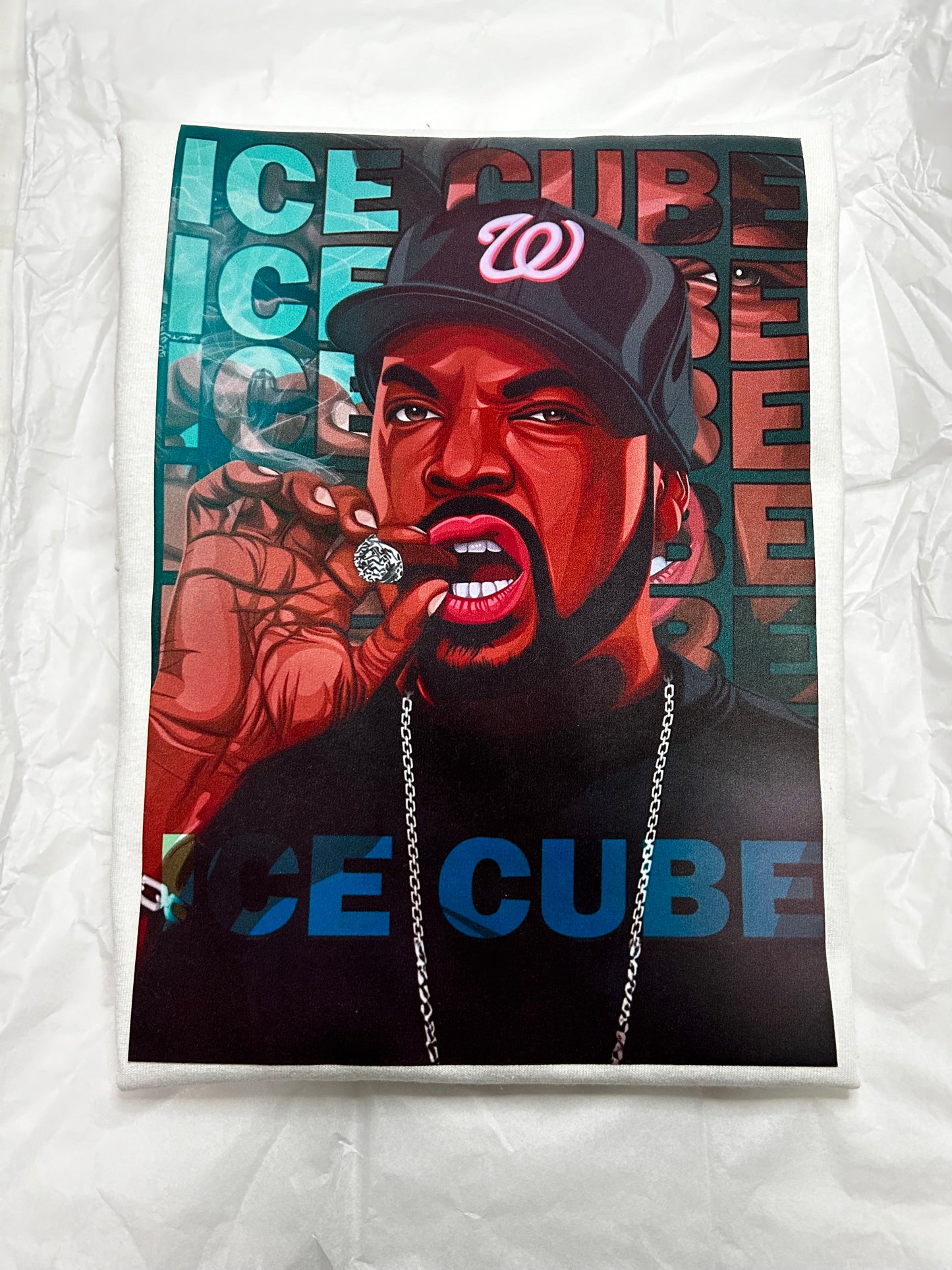 Camiseta estampada de ICE CUBE