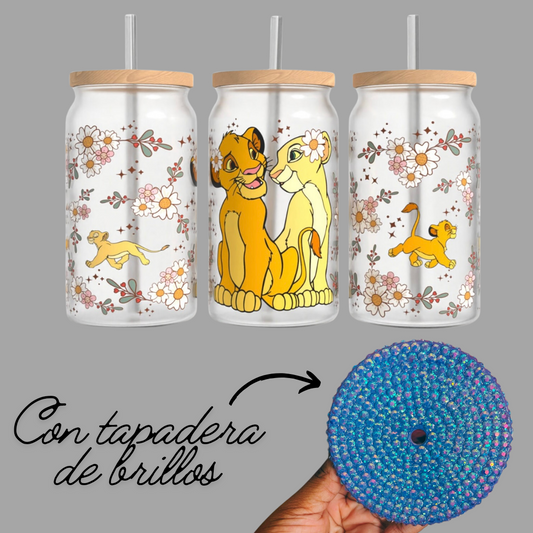 Vaso Simba y Nala